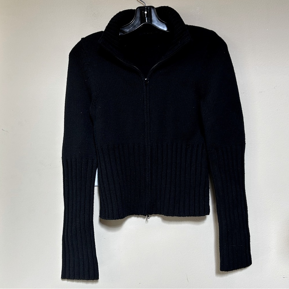 Elie Tahari -Black Cardigan Sweater - P/S